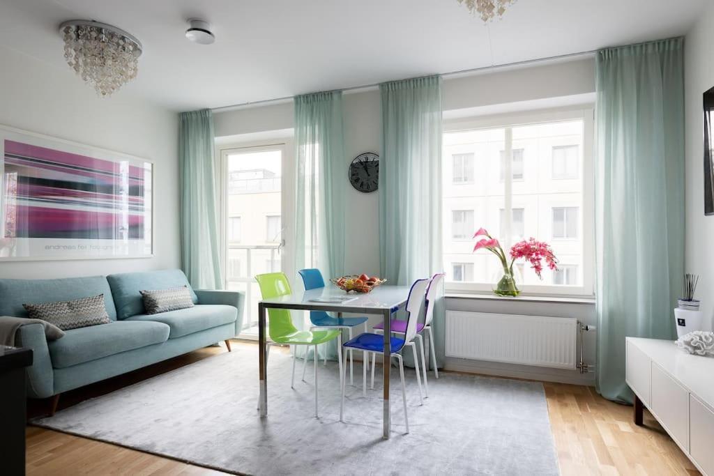 Ferienwohnung Modern Elegance I Hagastaden Stockholm Exterior foto