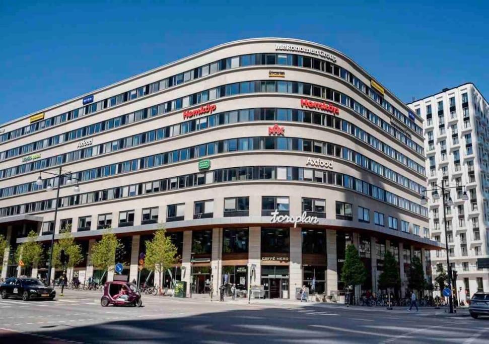 Ferienwohnung Modern Elegance I Hagastaden Stockholm Exterior foto